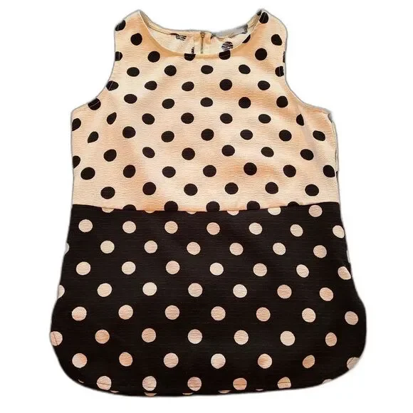 41 Hawthorn Polka Dot Tank - White/Black - Picture 2 of 6